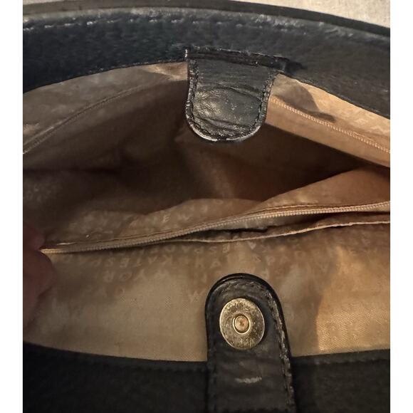 Kate Spade Perri Lane Bubbles Lynne Perforated Leather Tote Blue Bag - Picture 15 of 16